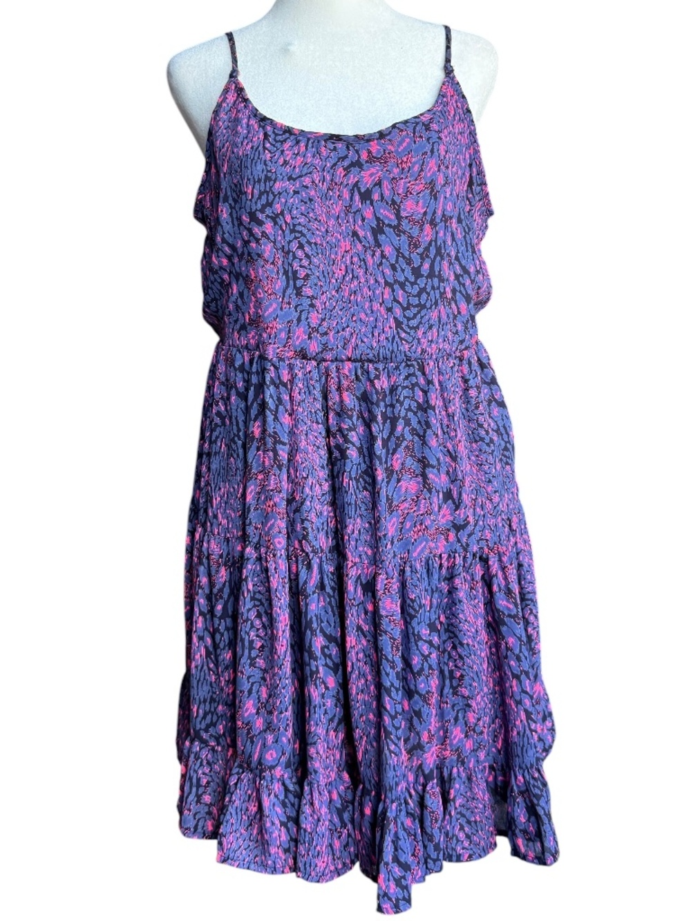 Buddy‎ Love The Hillary Pink & Purple Mini Dress Sz L